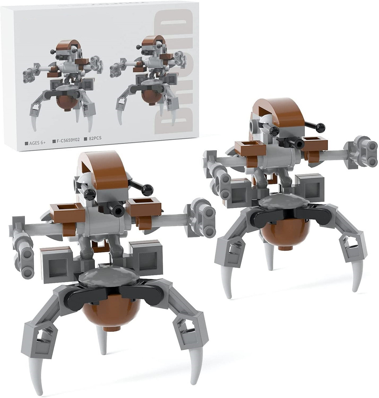 Star Wars Droideka/Destroyer Droid MOC Building Set –