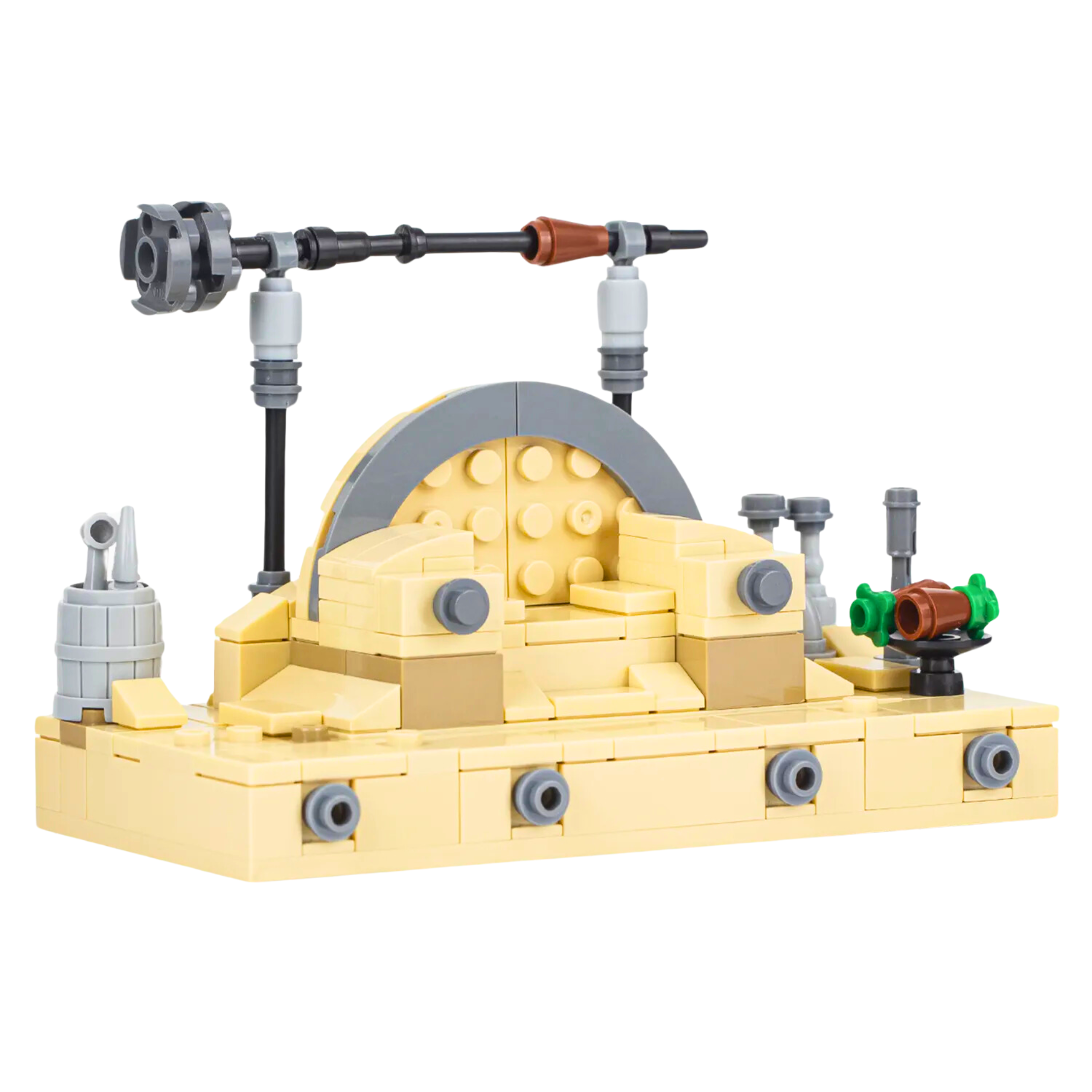 Book of Boba Fett Throne MOC Building Set - 167pcs - Image 2