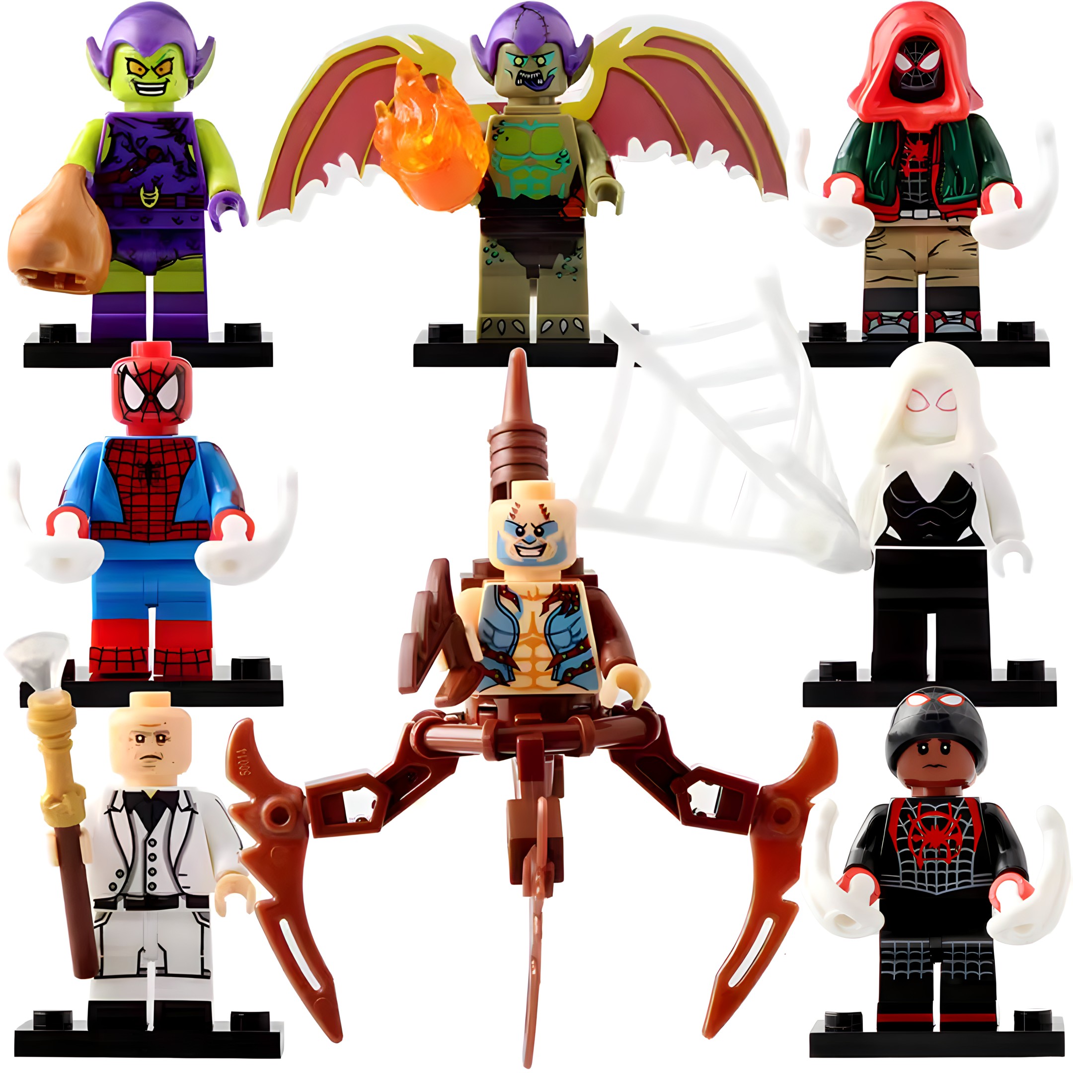 Improved Spider-Man No Way Home minifigures : r/lego