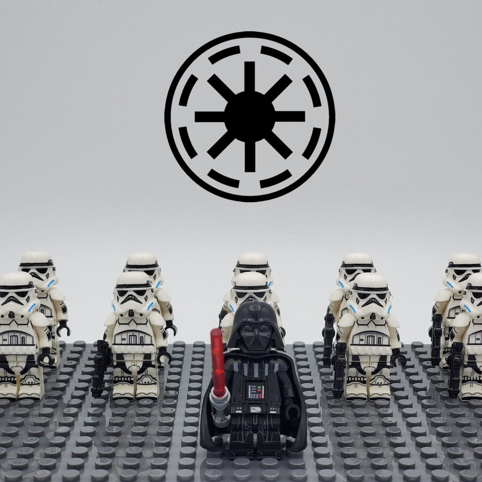 Star Wars Darth Vader Stormtrooper Minifigure Army Set - Brikzz