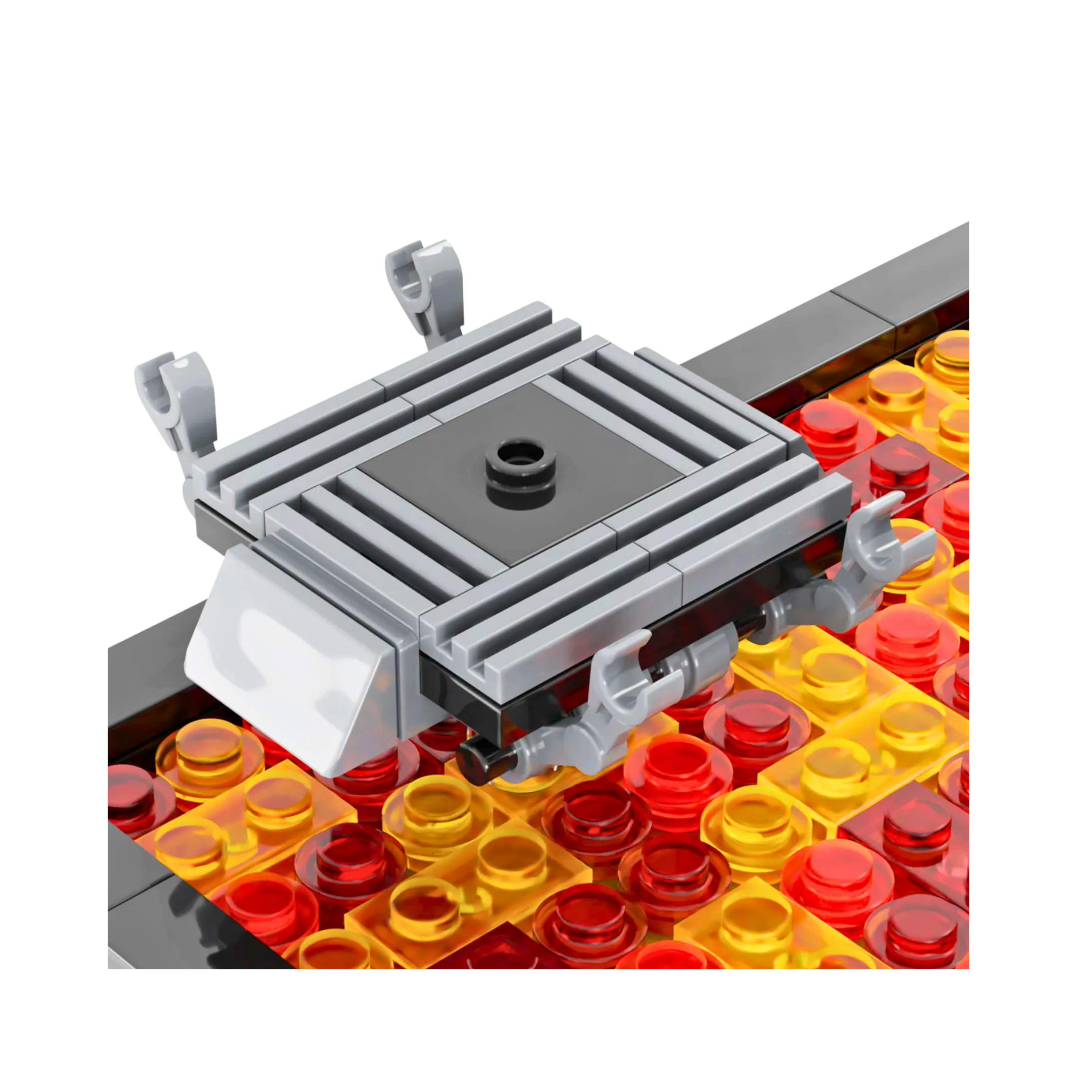 Duel on Mustafar Diorama MOC Building Set – 312pcs - Image 3