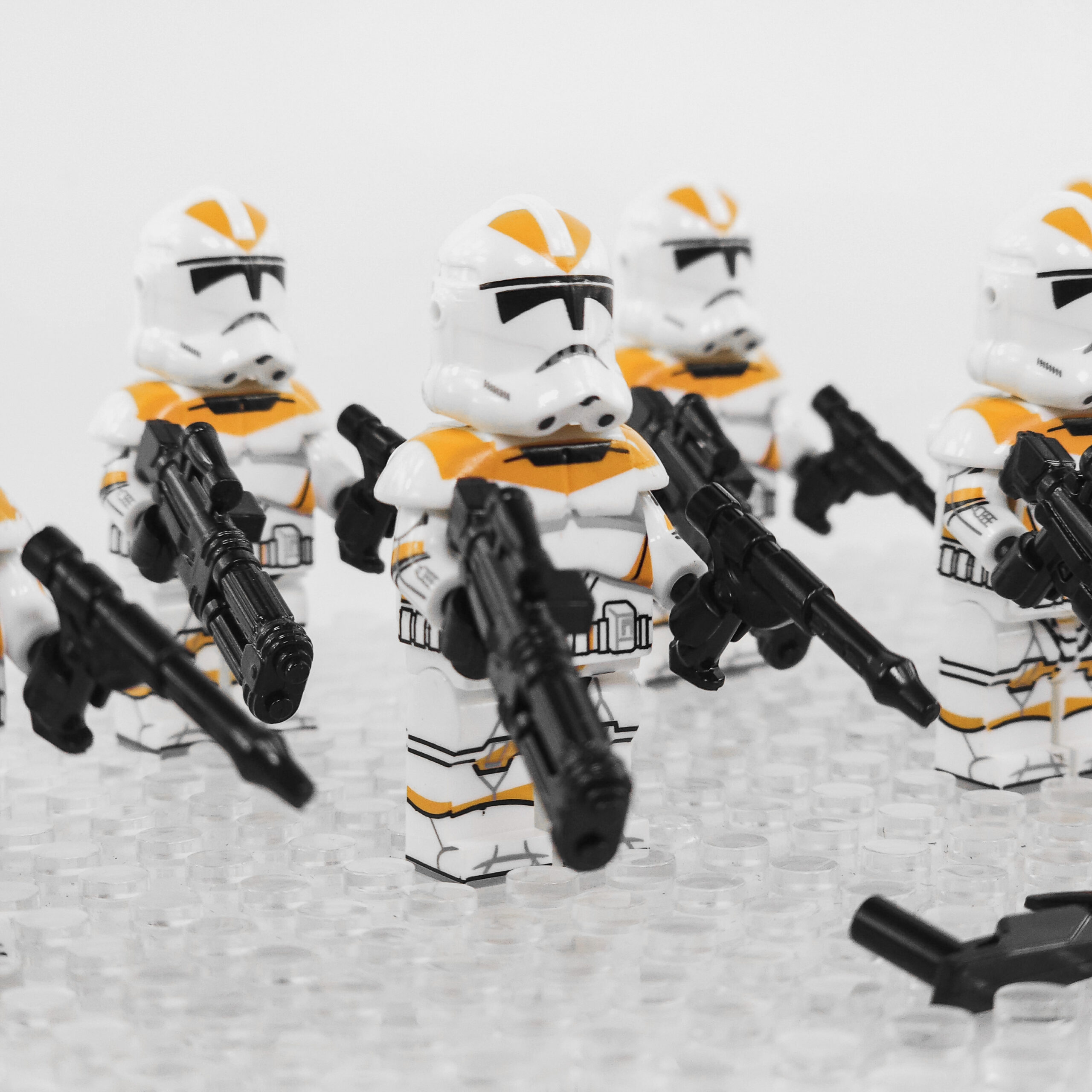 LEGO Star Wars 212th Clone Trooper Minifigure Lot of 5 Attack