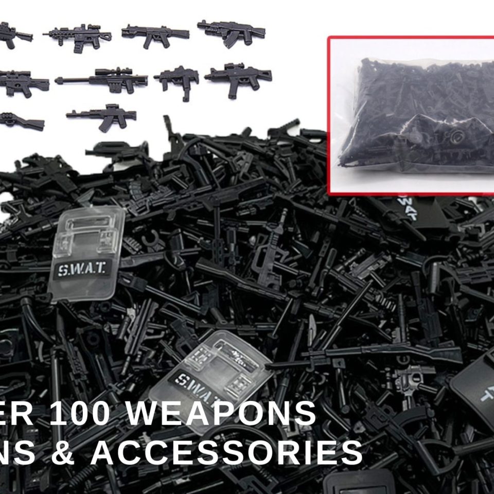 Assortment of over 100 Modern Weapons Guns