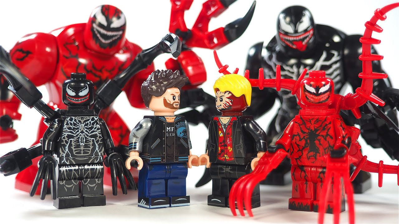Venom and carnage lego sets