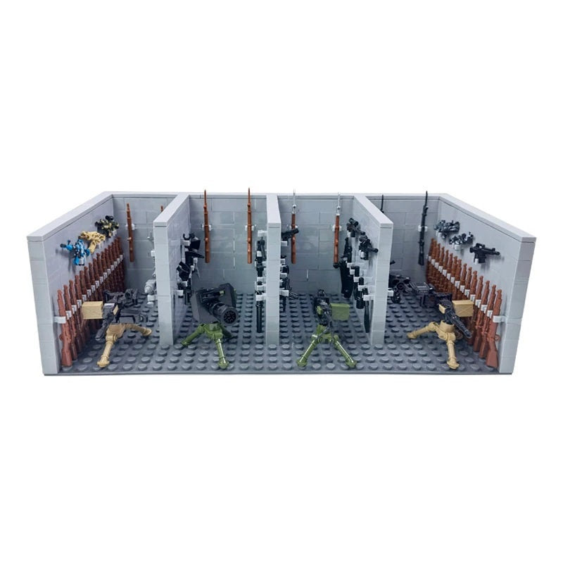 Military Weapons Armory Building Blocks Set - Image 4