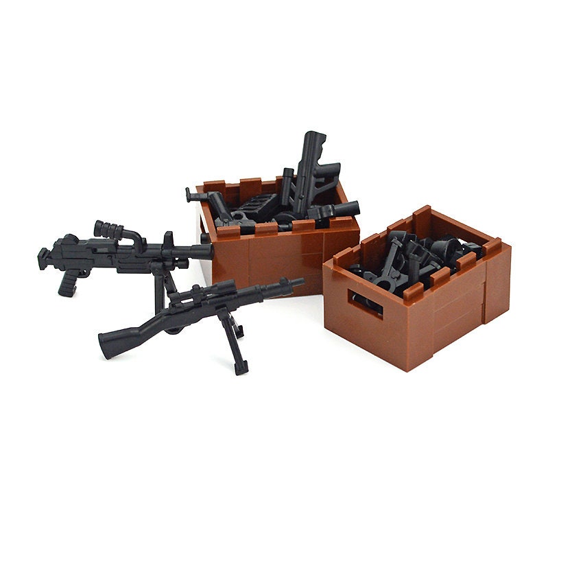 Military Weapons Armory Building Blocks Set - Image 7