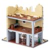 War-Torn Urban Battlefield Building Blocks Set