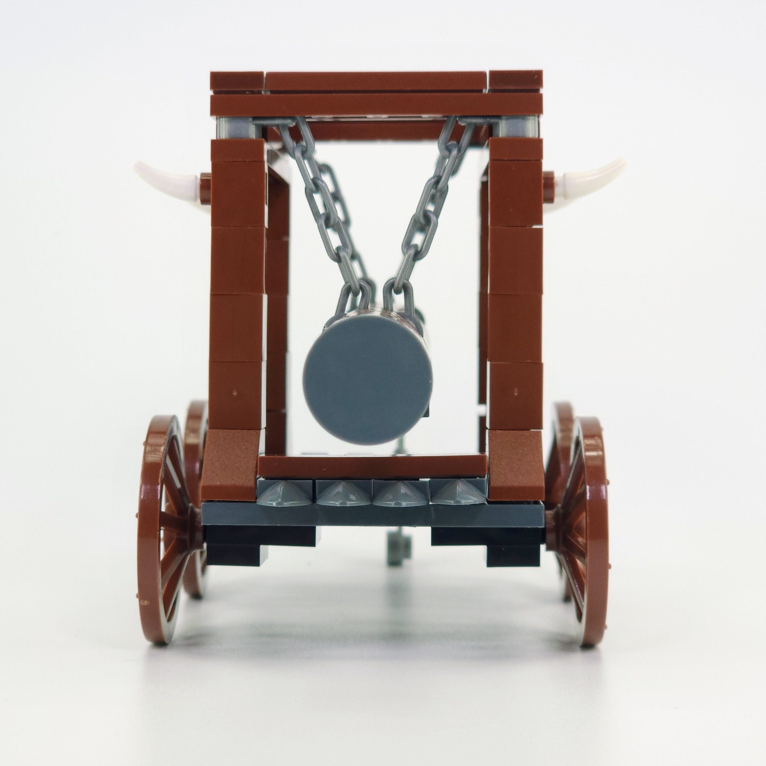Medieval Battering Ram Siege Weapon Building Blocks Set - Image 8