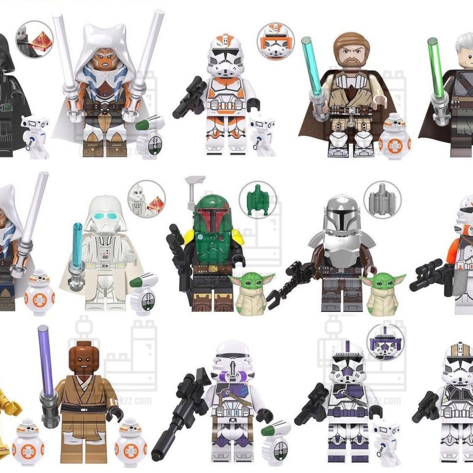 Star Wars NEW Minifigures List With Weapons