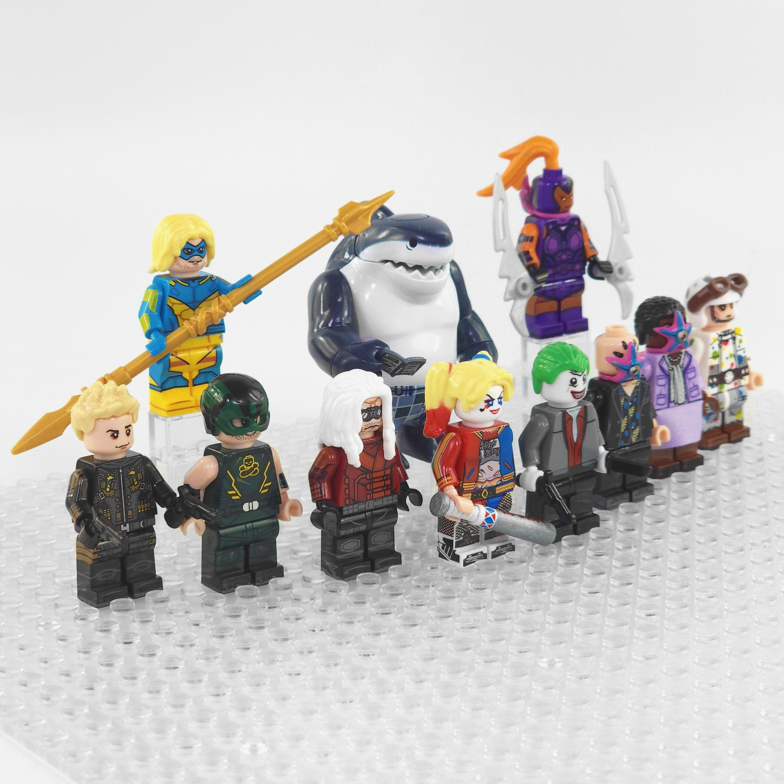 Suicide Squad Minifigure Set of With Weapons & Accessories – Brikzz