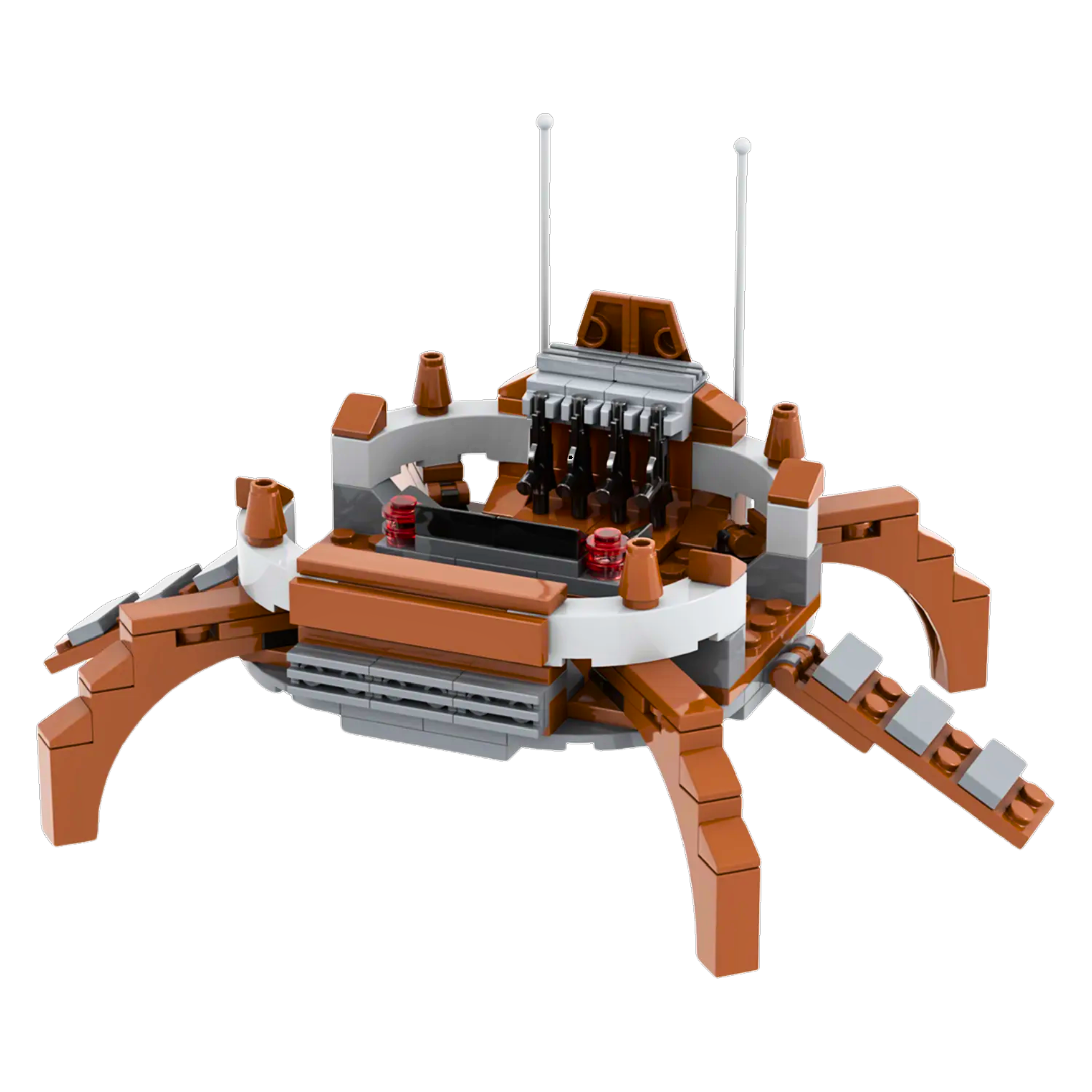 Battle Droid Separatist Command Center MOC Building Set - 158pcs