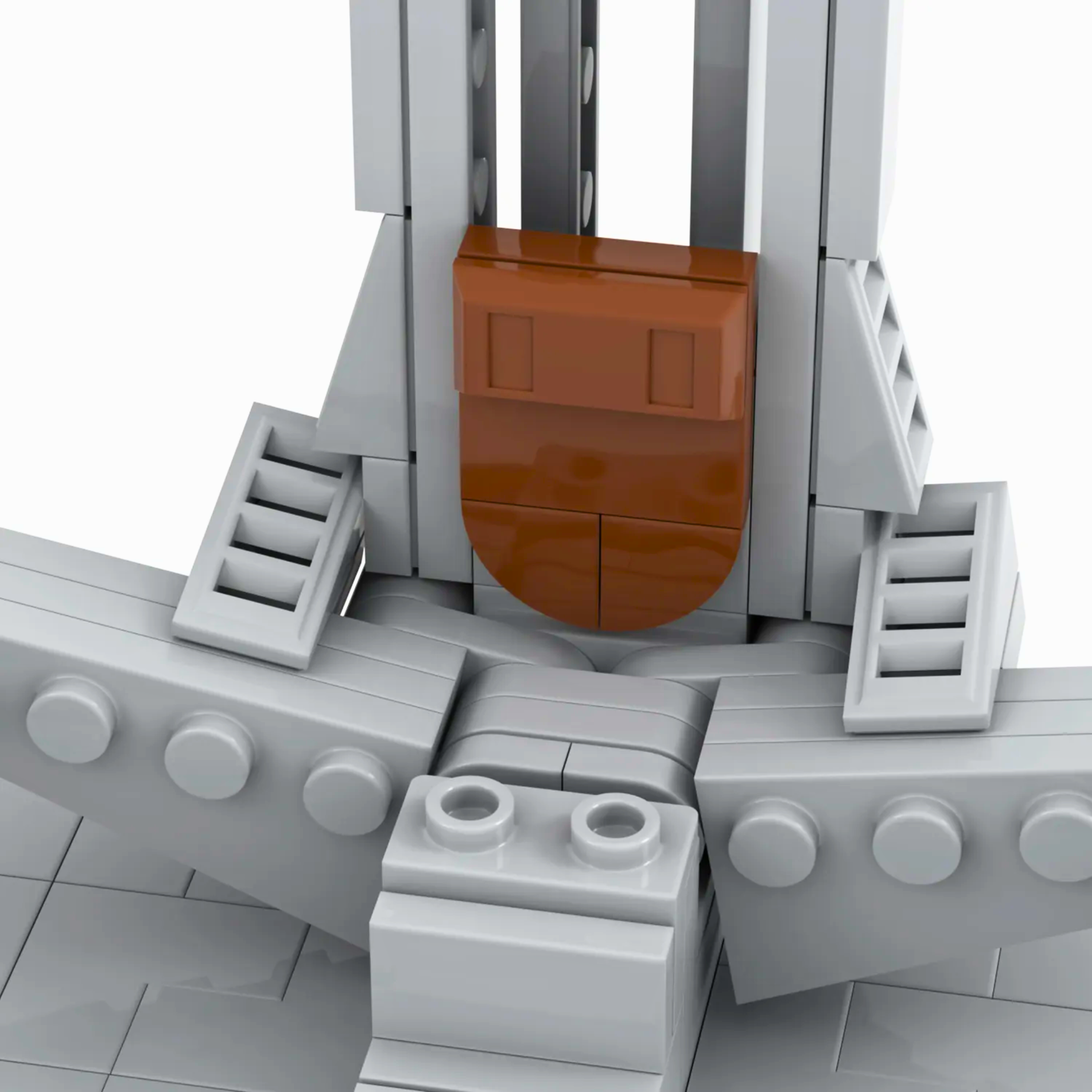 Mandalorian Kalevala Kryze Castle Throne MOC Diorama – 143pcs - Image 3