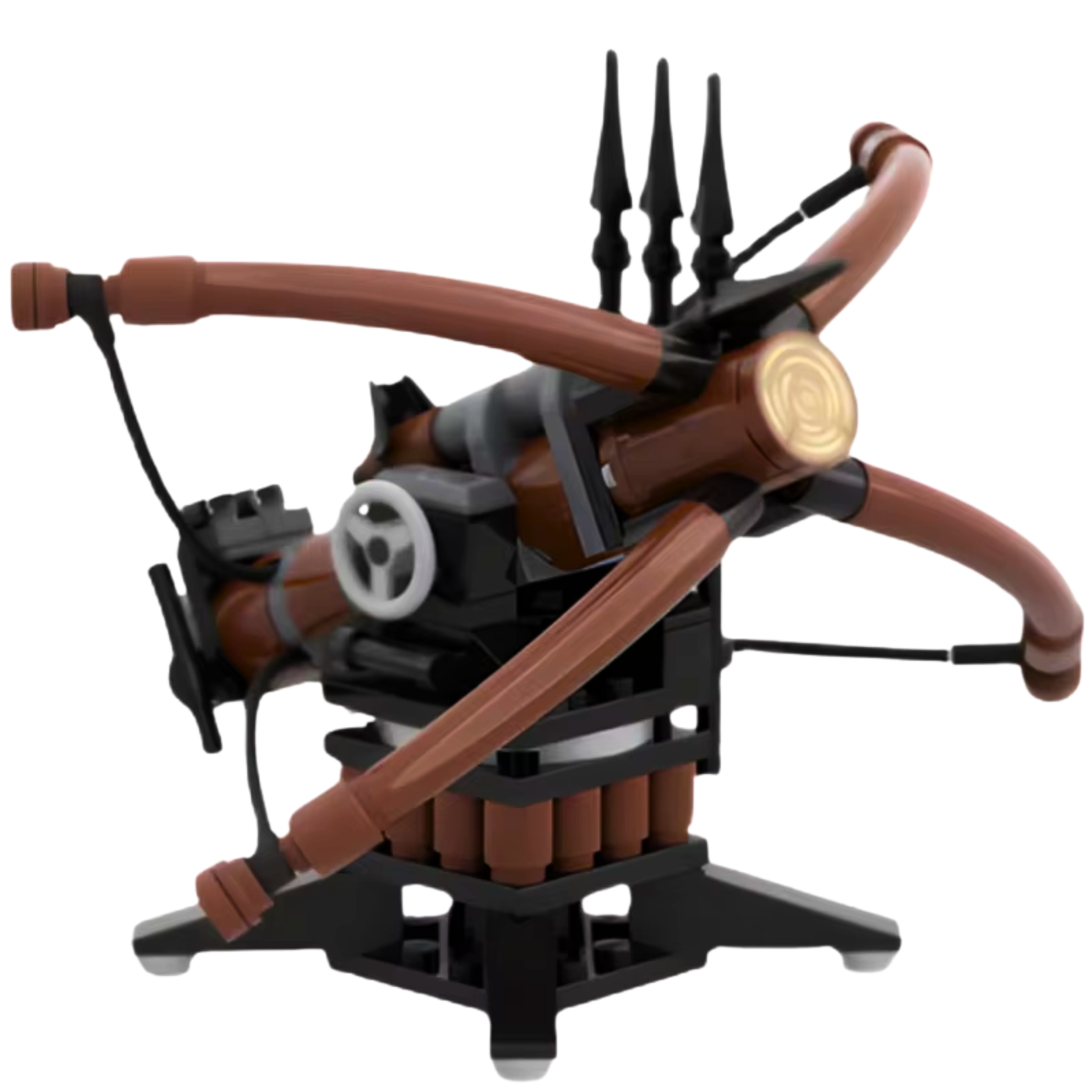 Medieval Rotating Ballista War Machine Building Blocks Set