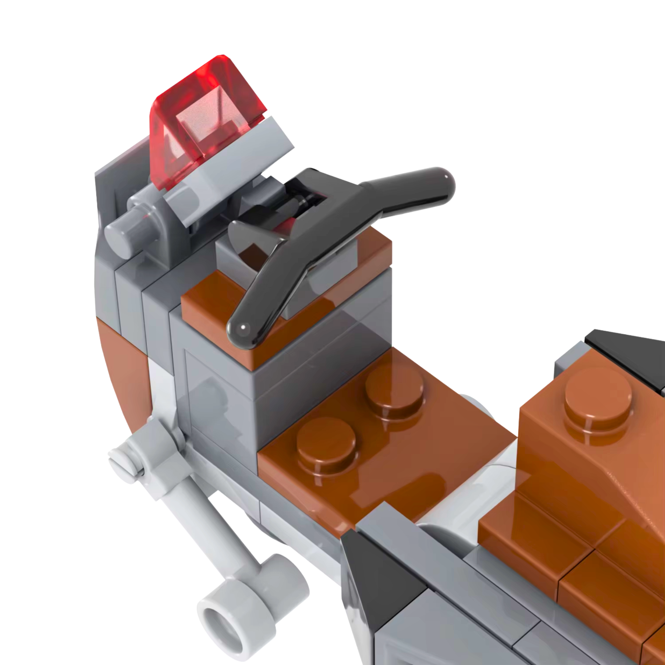 Count Dooku's Flitknot Speeder MOC Building Set – 48pcs - Image 6