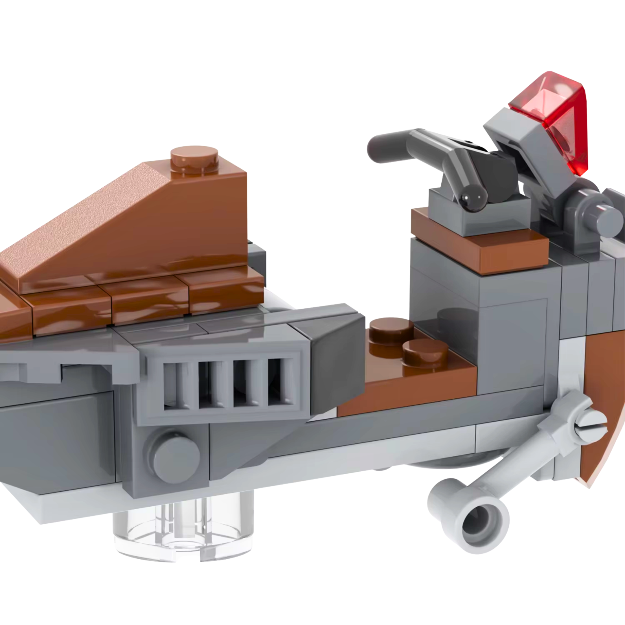Count Dooku's Flitknot Speeder MOC Building Set – 48pcs - Image 5