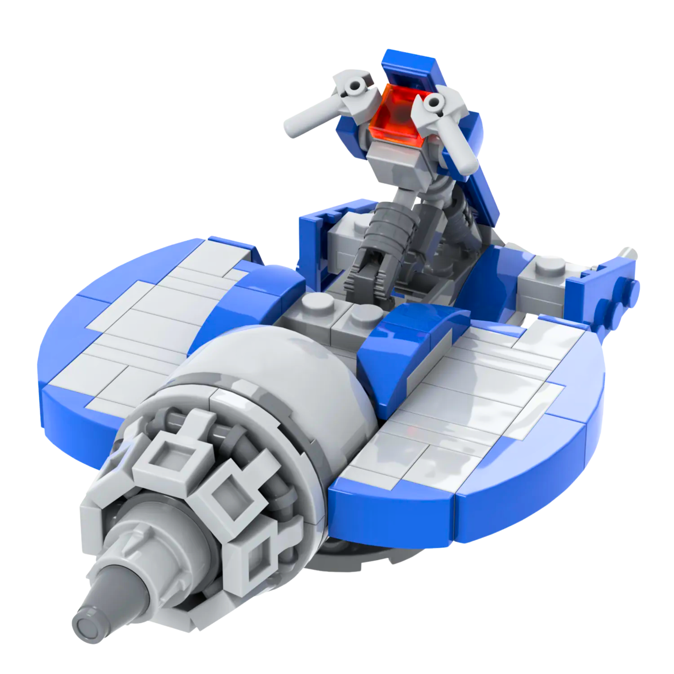 General Grievous Combat Speeder MOC Building Set – 112pcs - Image 2