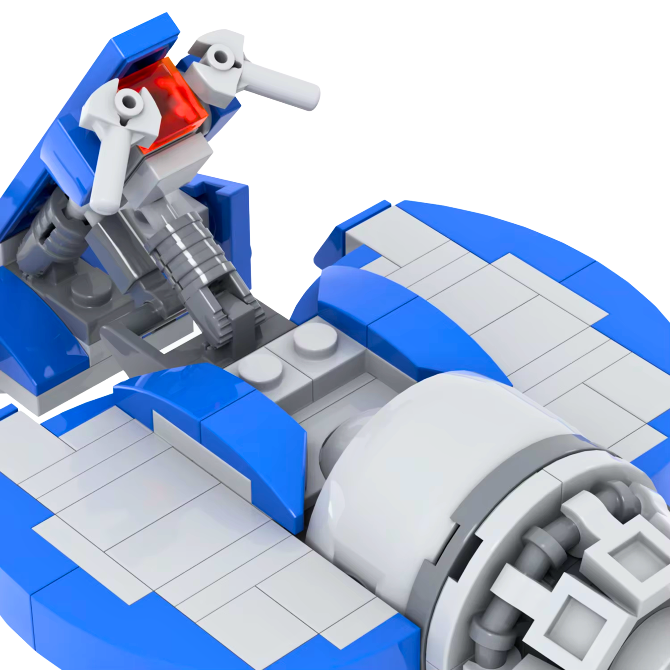 General Grievous Combat Speeder MOC Building Set – 112pcs - Image 5