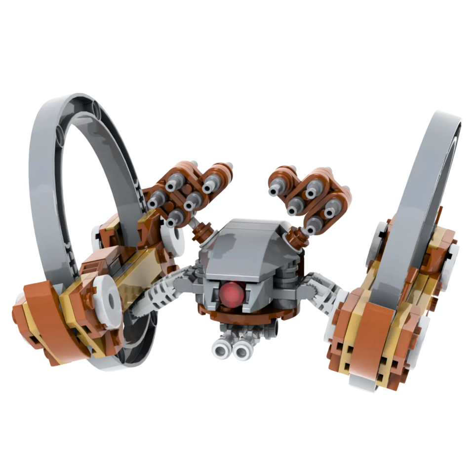 IG-227 Hailfire-Class Droid Tank MOC Building Set – 188pcs