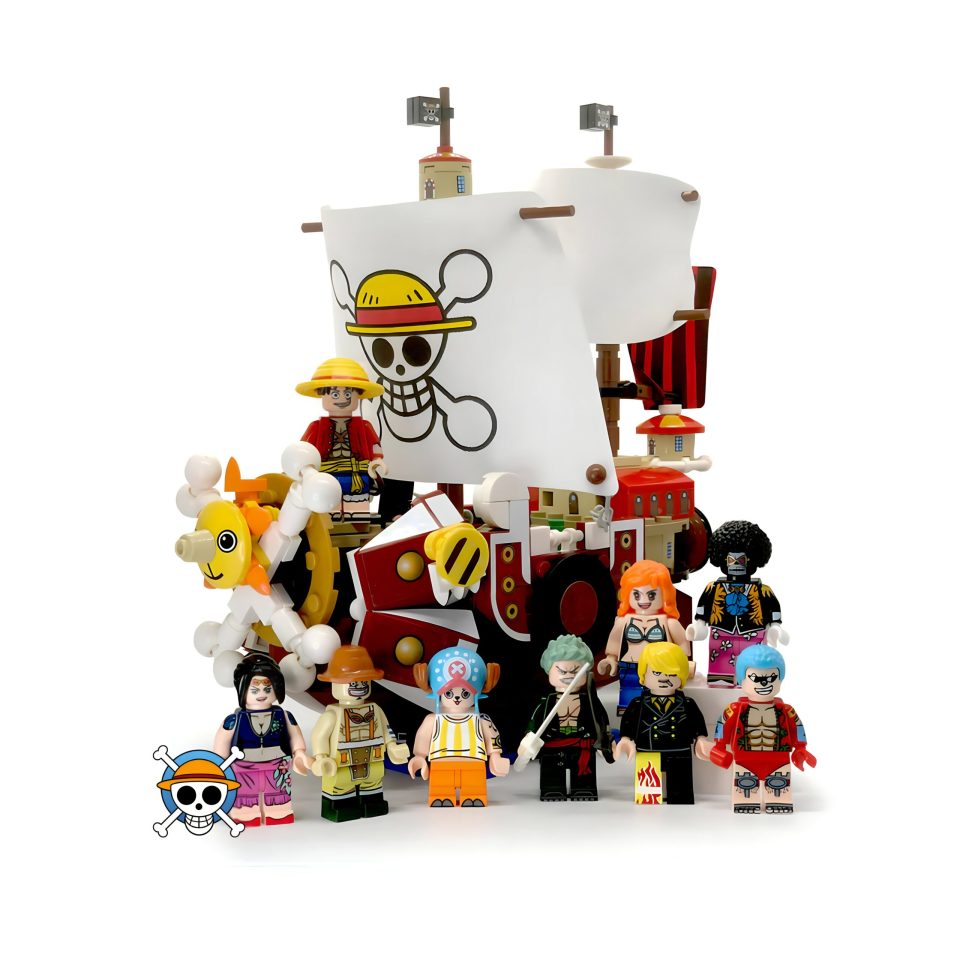 One Piece Thousand Sunny Pirate Ship Moc Set