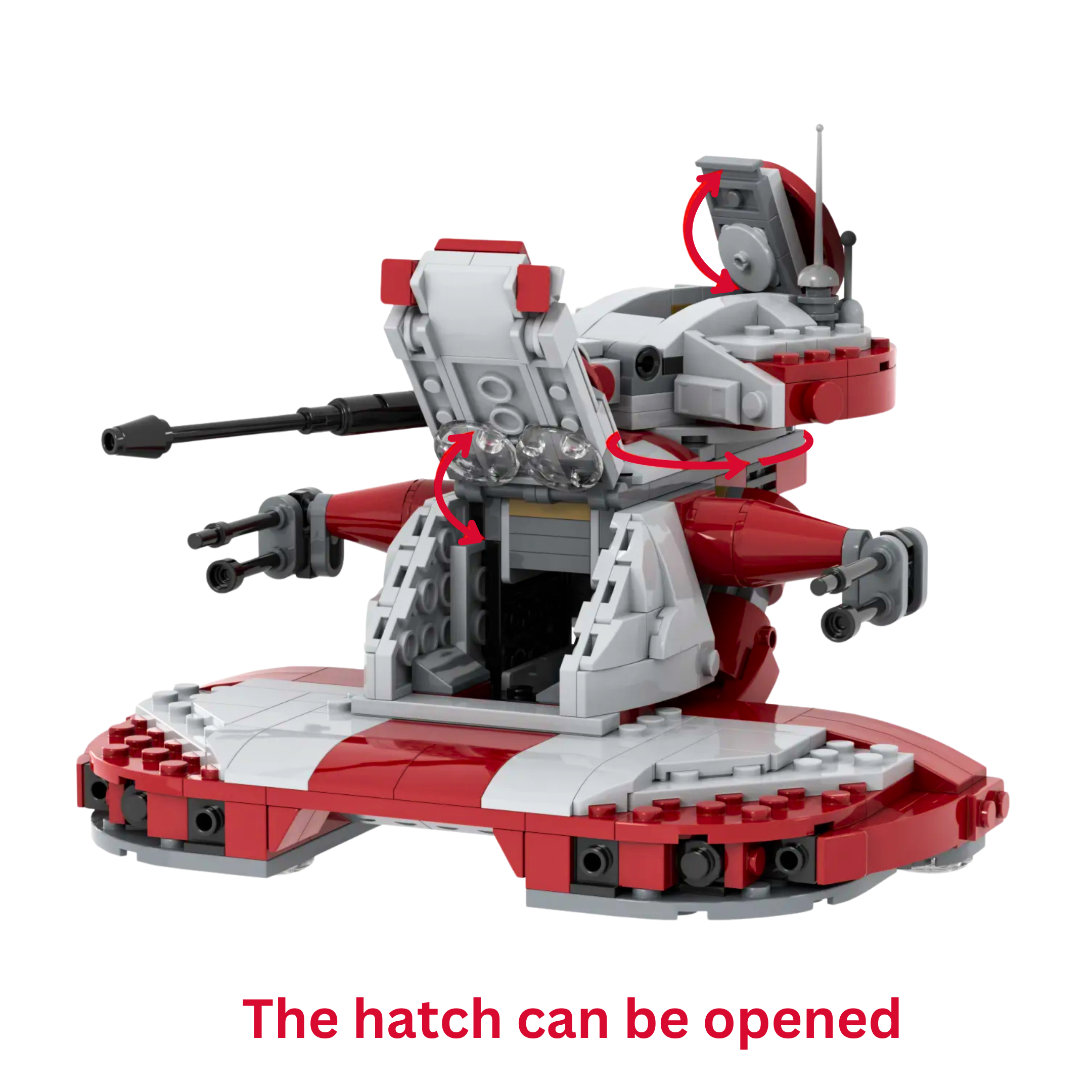 Armored Assault Tank (AAT) MOC Building Set – 399pcs - Image 5