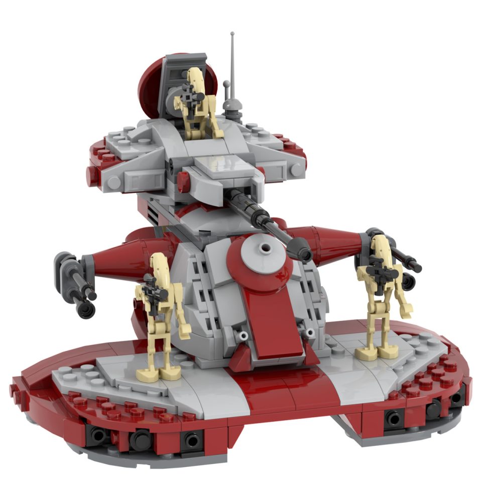Star Wars Armored Assault Tank Red-3