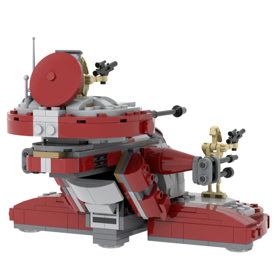 Star Wars Armored Assault Tank Red-4