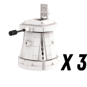 3 x Turret