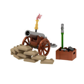 Two Wheeled Gun Cart Style 2