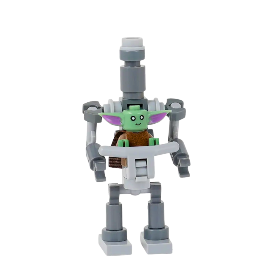 Mandalorian IG-11 & Grogu MOC Building Set – 23pcs