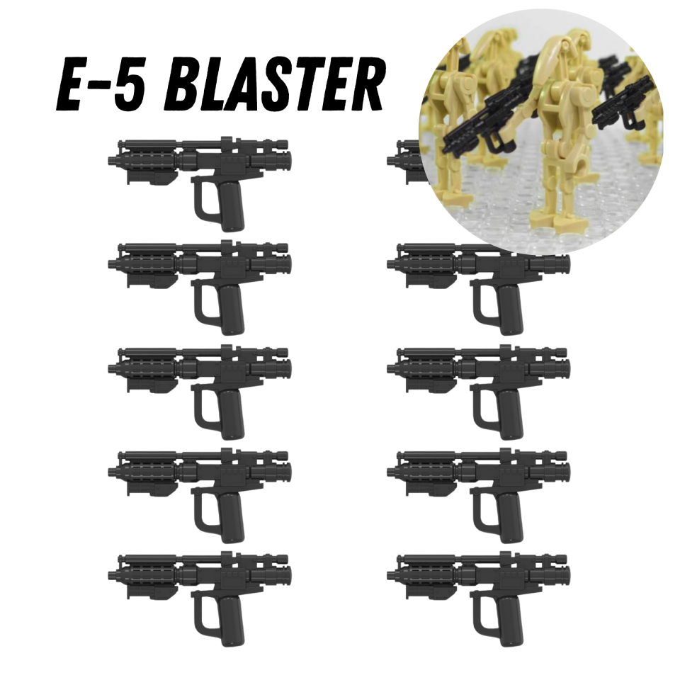 Star Wars E-5 Blaster Rifle Accessories For Minifigure