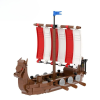 Viking Longship MOC Building Blocks Set