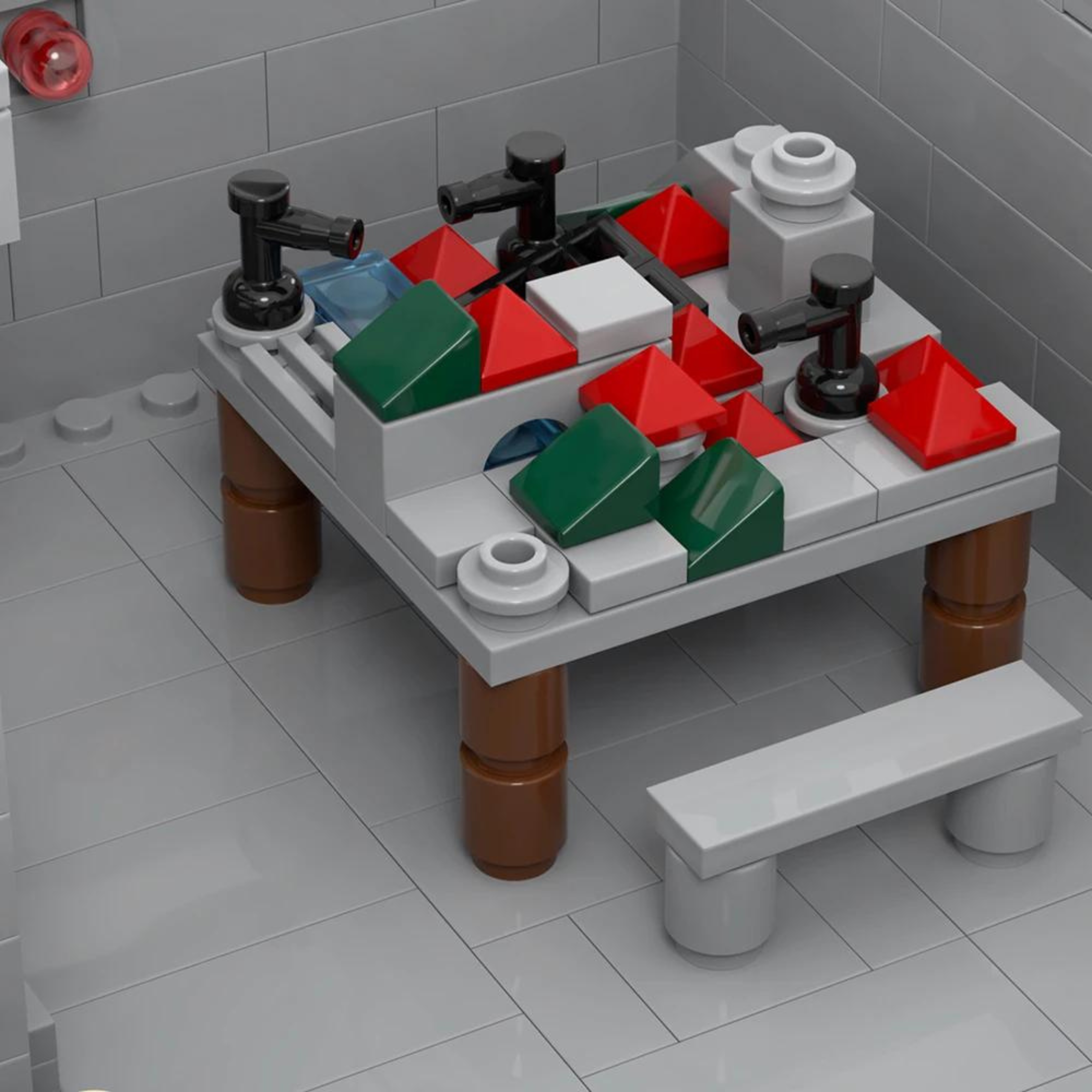 WWII Military Bunker Outpost Building Blocks Set - Image 5