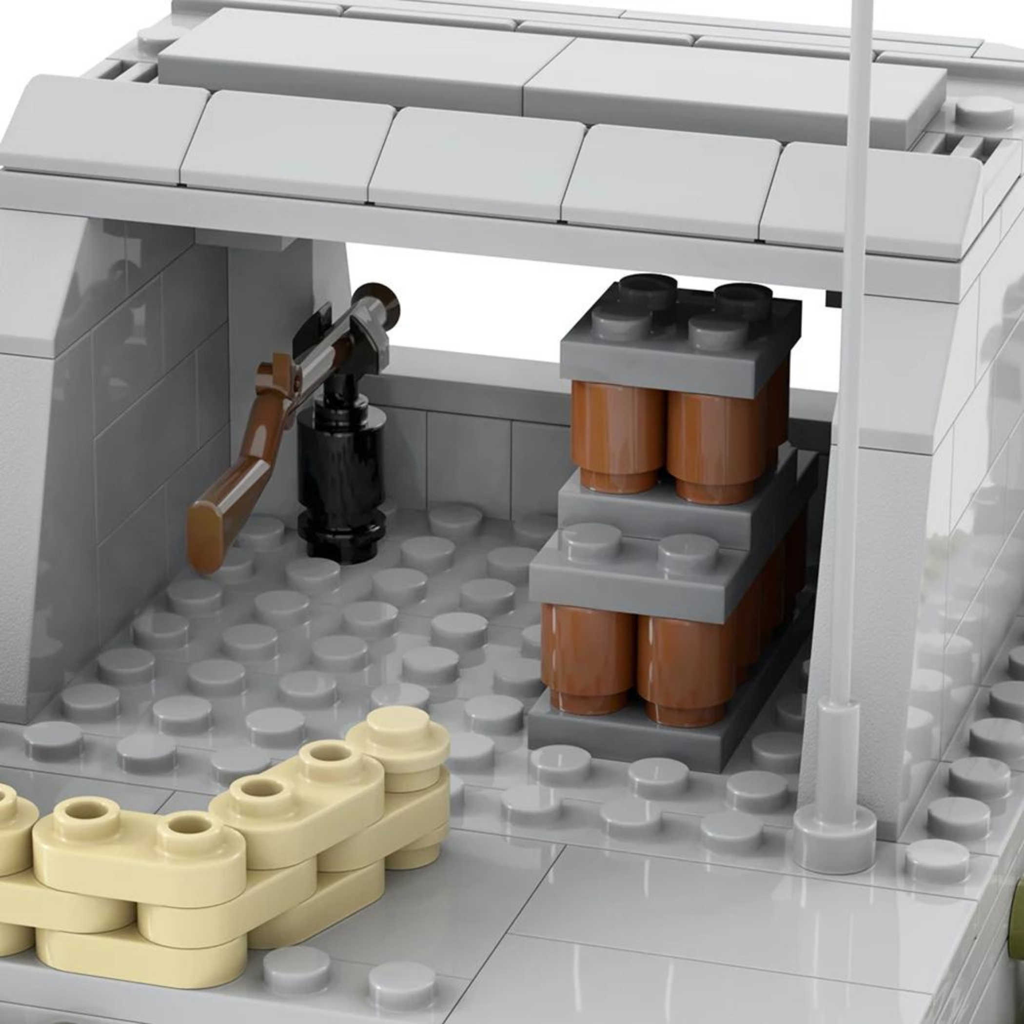 WWII Military Bunker Outpost Building Blocks Set - Image 3