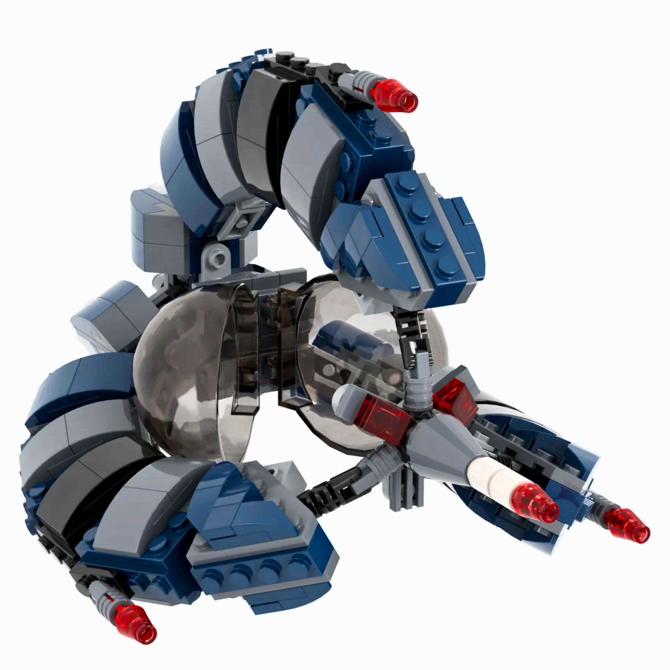 Droid Tri-Fighter MOC Building Set – 349pcs - Image 3