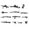 WW2 Soviet Weapons Pack for Minifigures