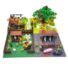 Farm Animals and Vegetable Garden Building Blocks Set Style 2