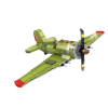 WWII Soviet Ilyushin Il-10 Ground Attack Aircraft Building Blocks Set
