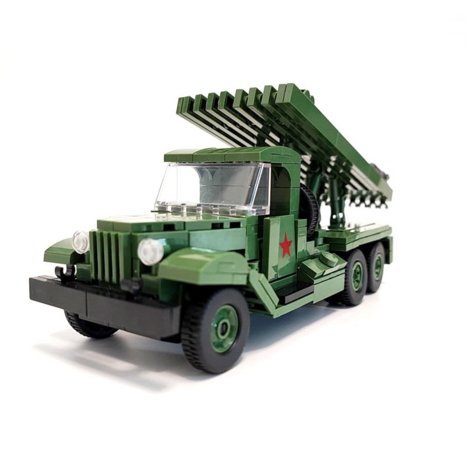 WWII BM-13 Katyusha Rocket Artillery Soviet Building Blocks Set