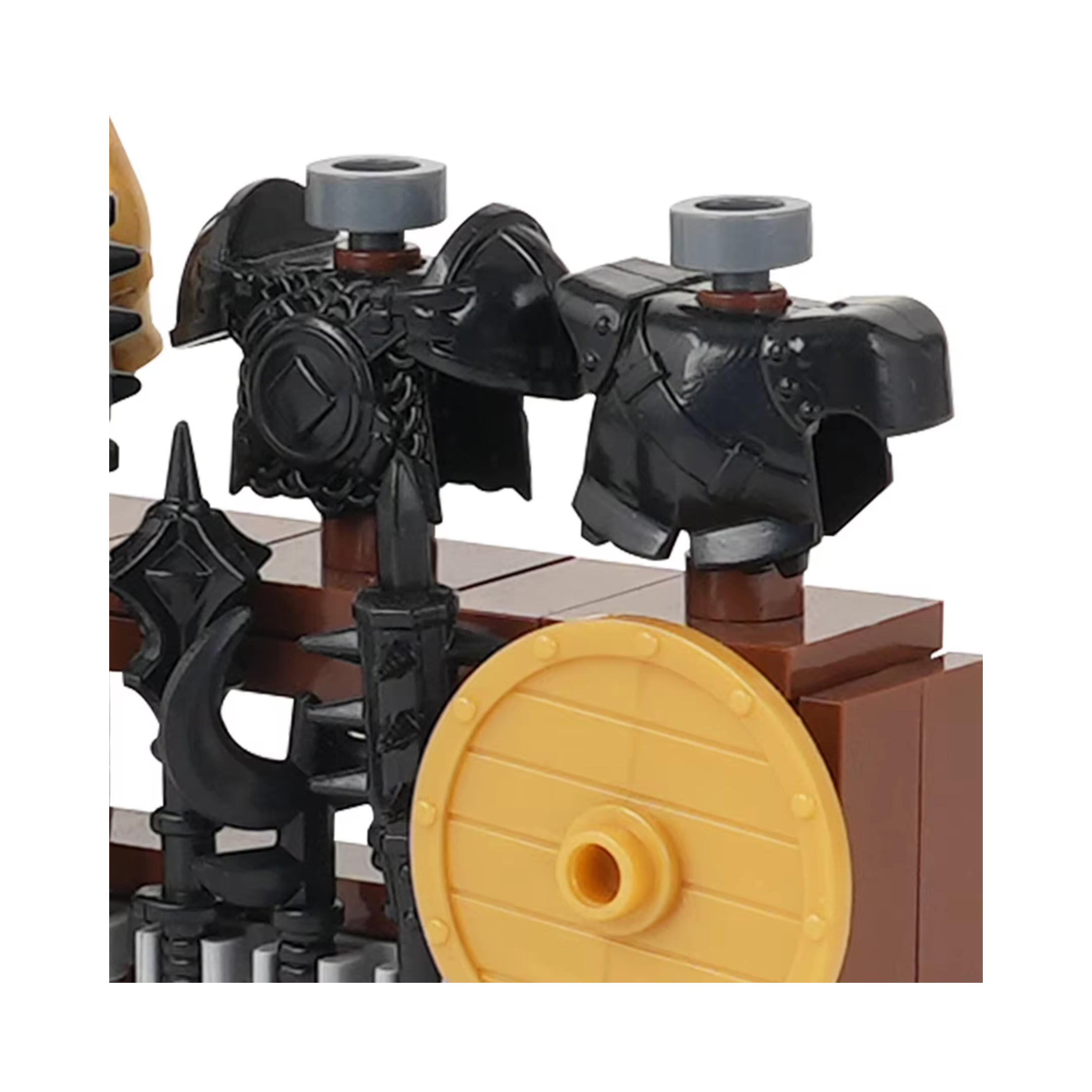 Spartan Warrior Armour and Weapon Rack Building Blocks Set - Image 4