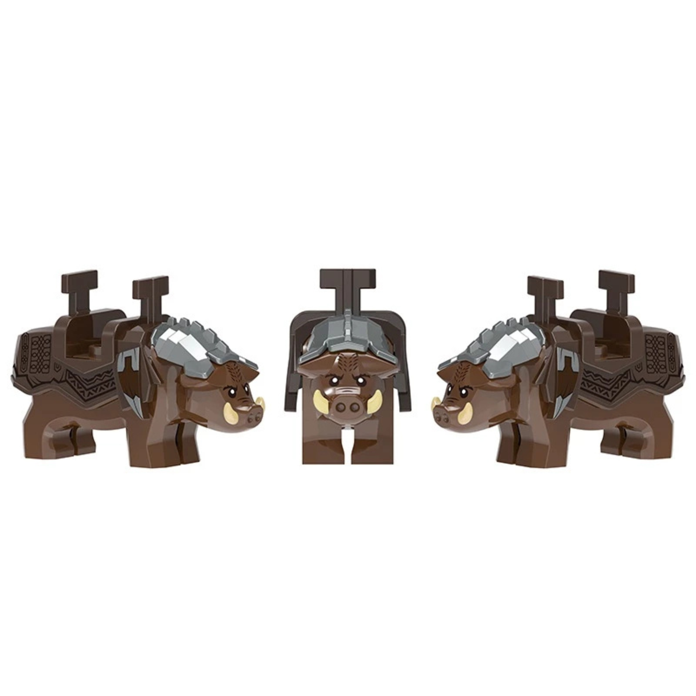 Armored War Boar for Minifigures Building Blocks Set - Image 2