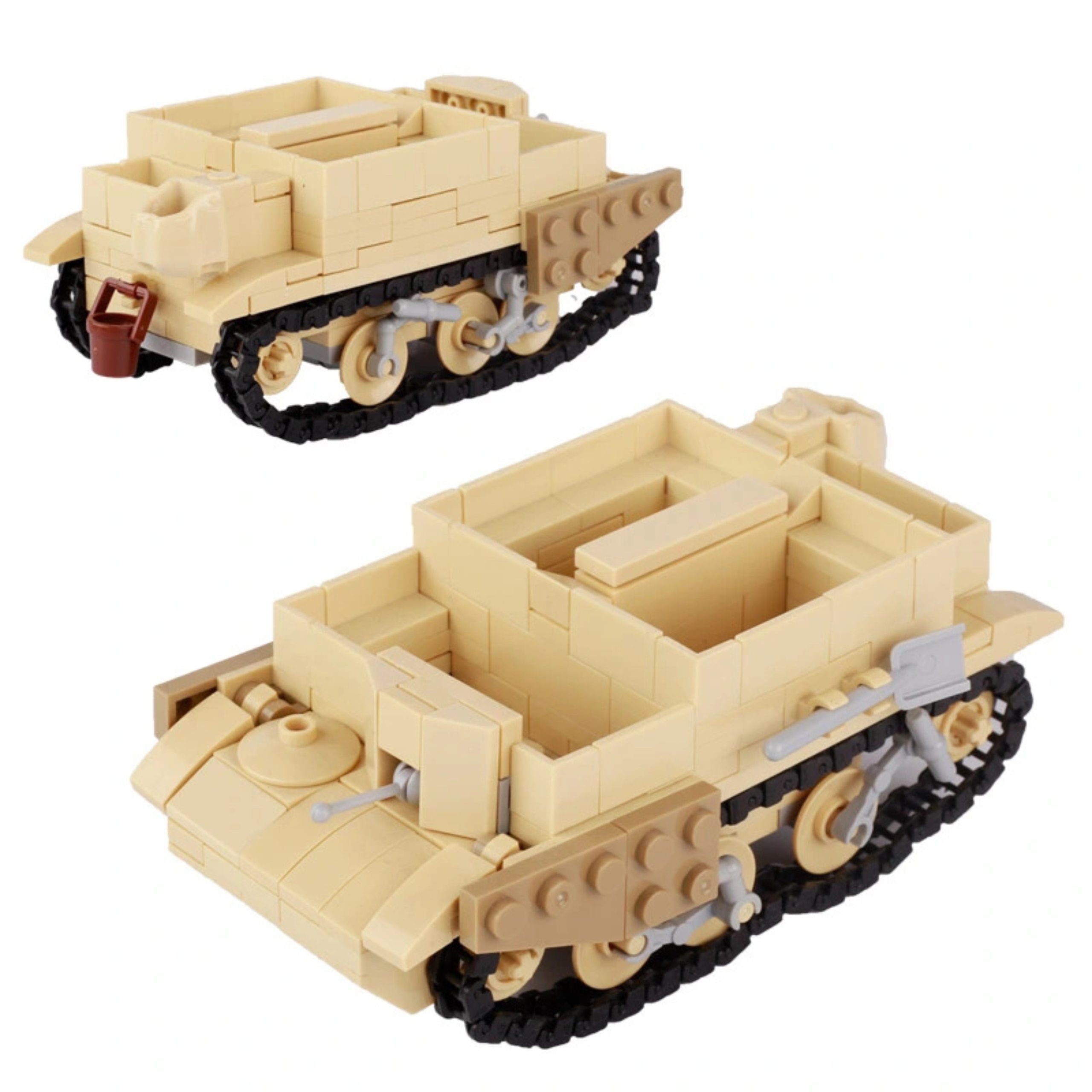 WWII British Universal Carrier (Bren Carrier) Building Blocks Set - Image 2