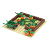 Pumpkin Patch and Garden Tools Building Blocks Set