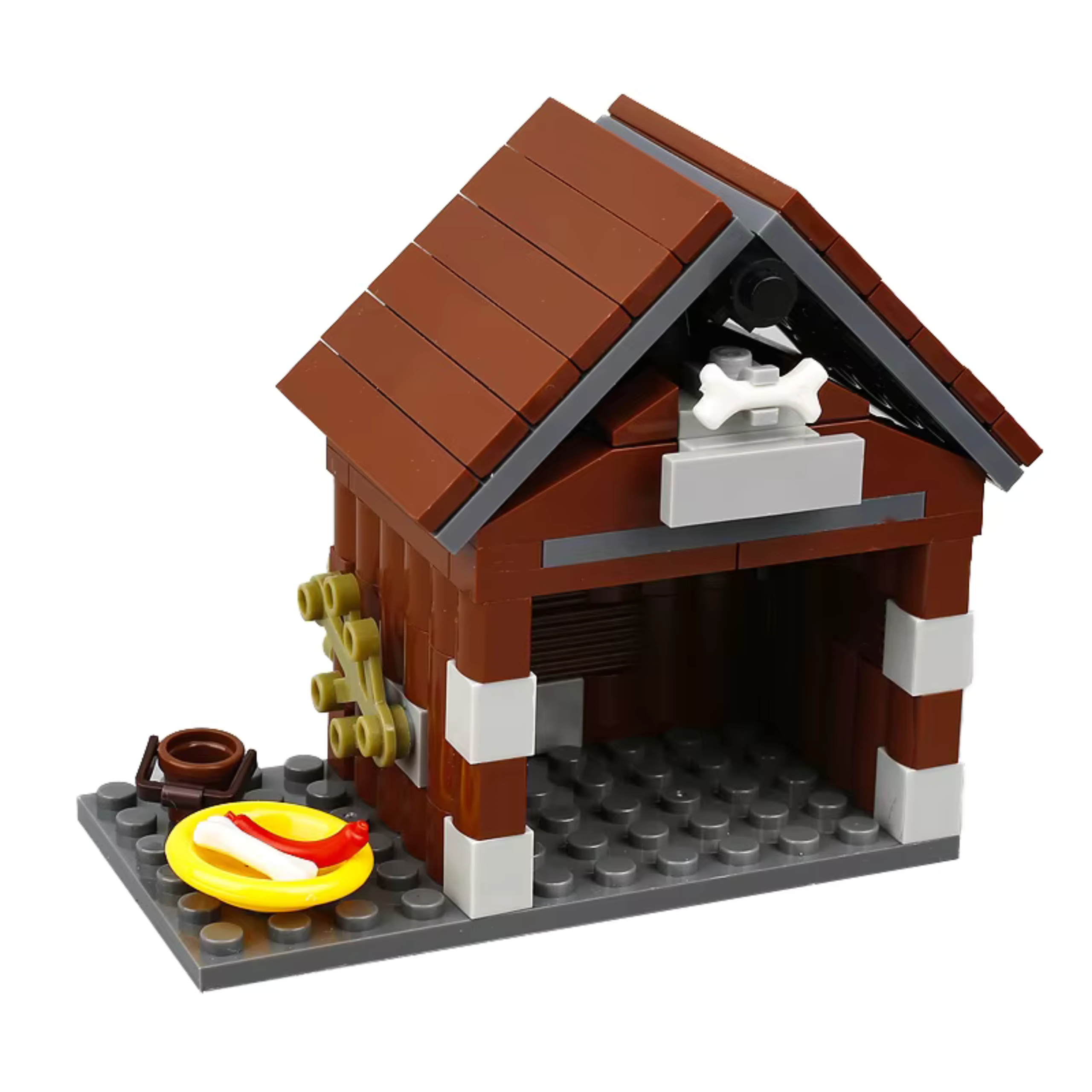 Dog Kennel Farm Building Blocks Set - Image 4