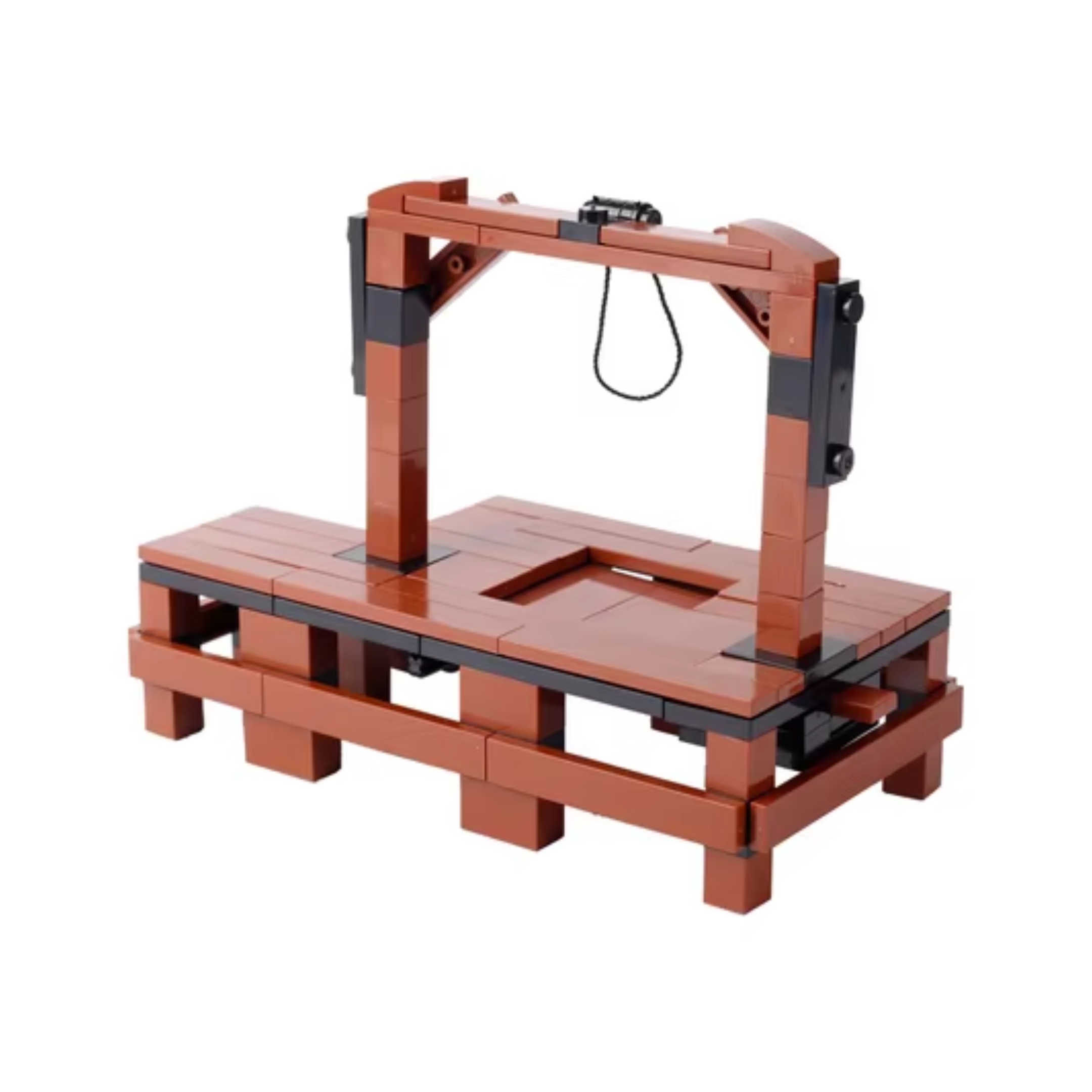 Medieval Gallows Hanging Platform Building Blocks Set - Image 2