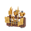 Gladiator Armor and Weapon Rack Building Blocks Set