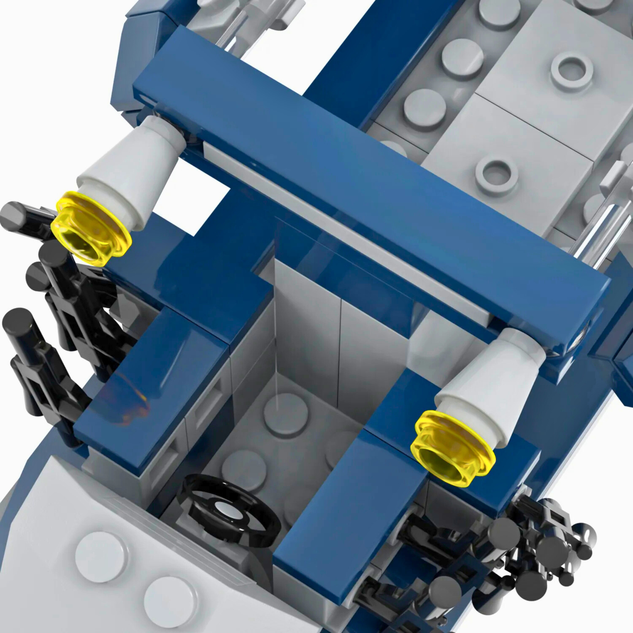 Battle Droid Patrol Transport Speeder MOC Building Blocks Set - Image 5