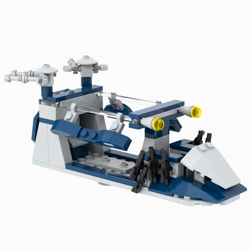 Battle Droid Patrol Transport Speeder MOC Building Blocks Set