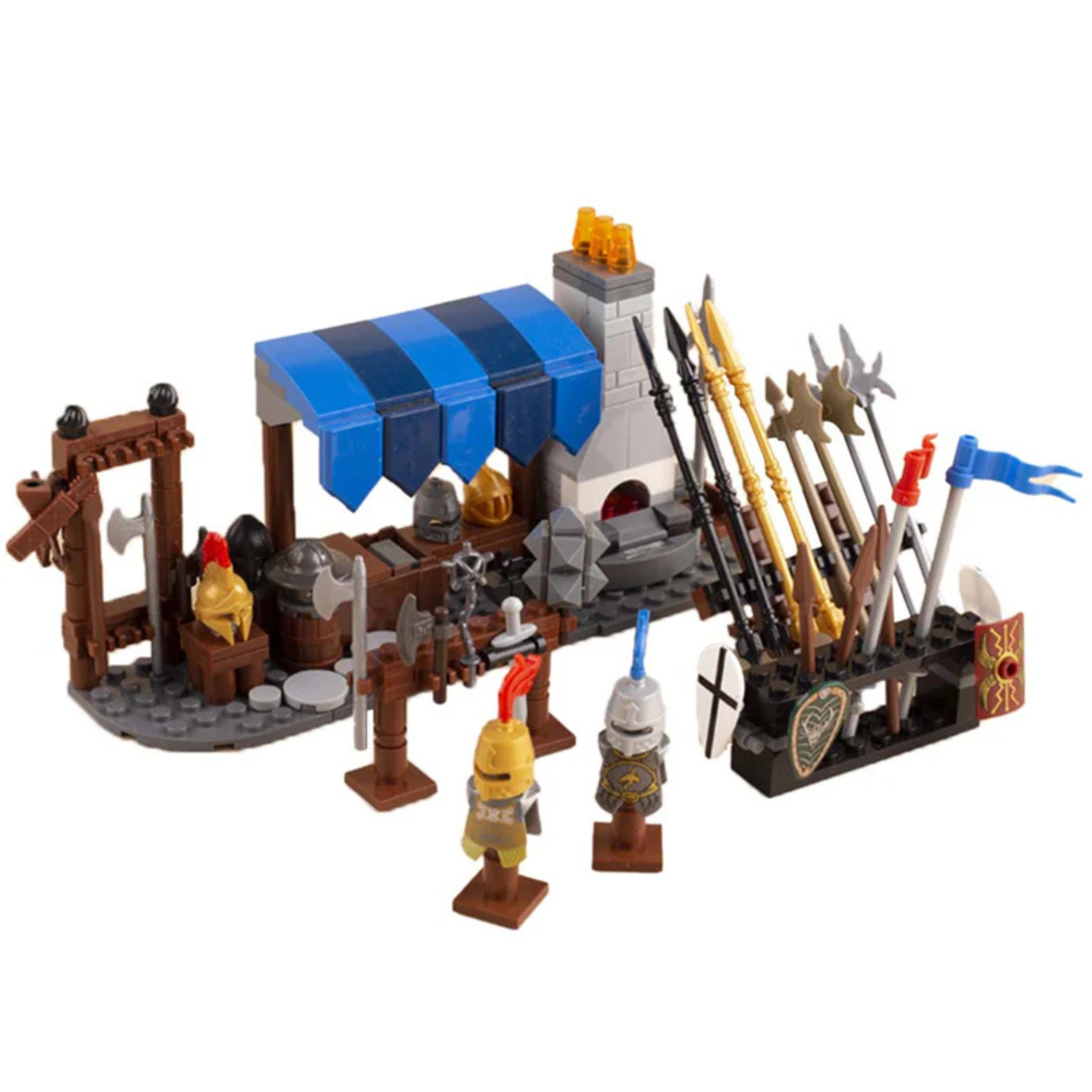 Medieval Knight Armory Building Blocks Set - Image 2