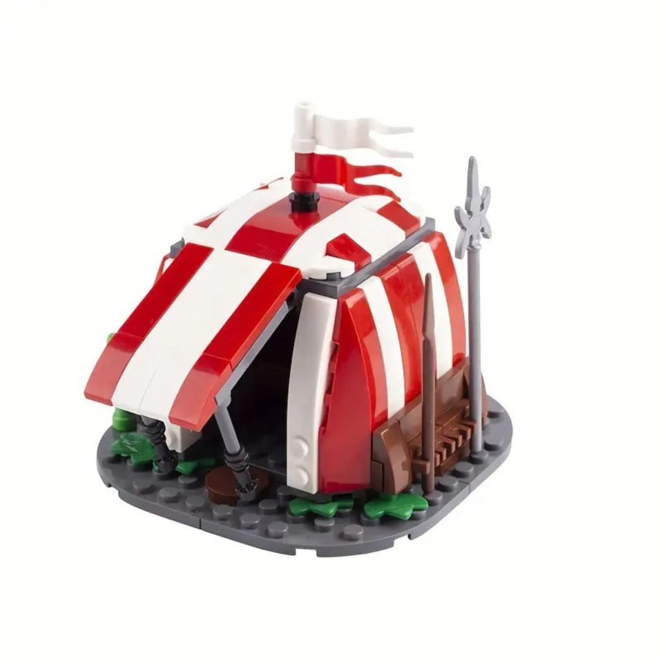 Medieval Knight’s War Tent Building Blocks Set