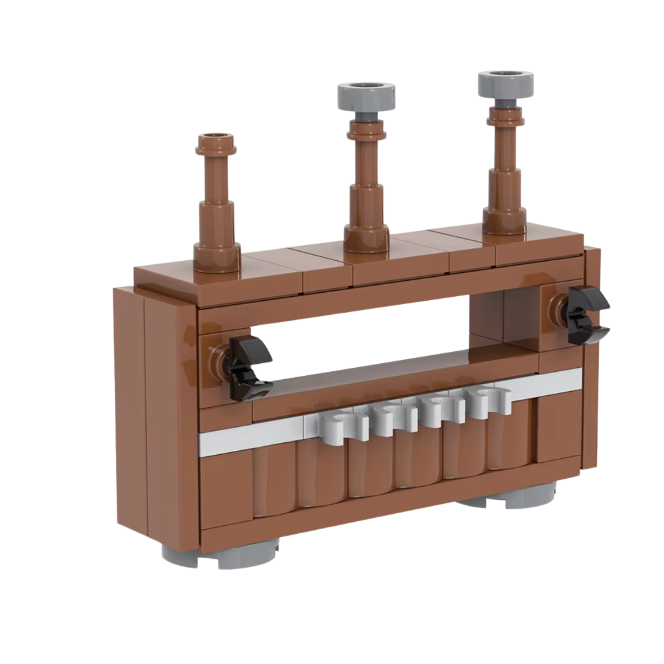 Hand Combat Medieval Weapons Display Rack Building Blocks Set